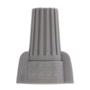 NSI Industries WWC-G-C Easy-Twist Winged Wire Connector, Standard Type, 18-8 AWG Wire Range, 600V, Grey - 50 Count