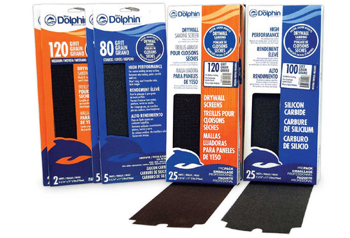 Linzer 4-3/16 in. x 11 in. 80-Grit Silicon Carbide Drywall Screens (25-Pack)