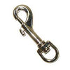 King Chain 1/2 Nickel Round Swivel Eye Bolt Snap
