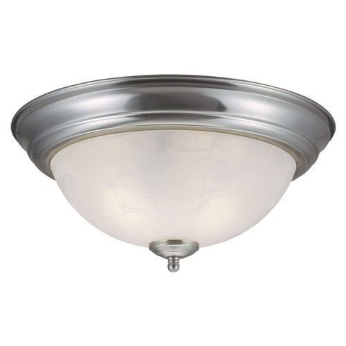 Design House Millbridge Ceiling Light in Satin Nickel, 2-Light