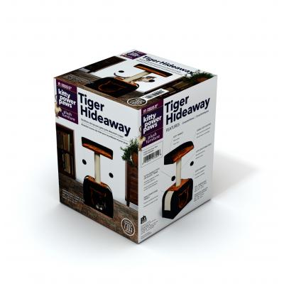 PREVUE PET KITTY POWER PAWS TIGER HIDEAWAY