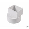 NDS Down Spout Adapter For Sewer And Drain Pipe 2 x 3