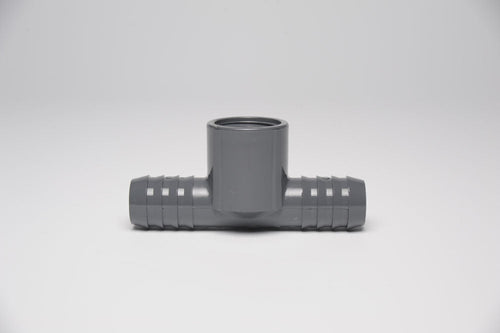 Dura Plastic Combination Tee (insert x insert x fipt) 1/2